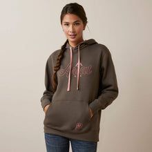 Load image into Gallery viewer, Ariat Women&#39;s REAL Thunderbird Hoodie (BANYAN BARK)
