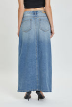 Load image into Gallery viewer, Mid Waist HI ARC Slit Maxi Skirt
